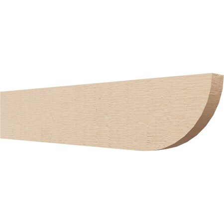 Ekena Millwork 2in. W x 6in. H x 28in. L Durham Woodgrain TimberThane Rafter Tail, Primed Tan RFTUR02X06X28DURRCPR